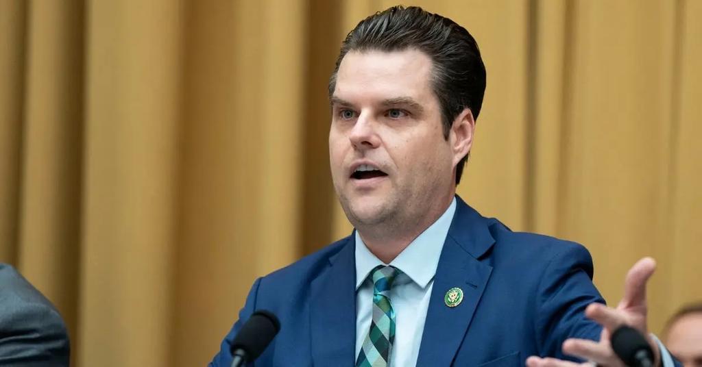 Matt Gaetz Accused of Attending 2017 Party Where Underage Girl and ...