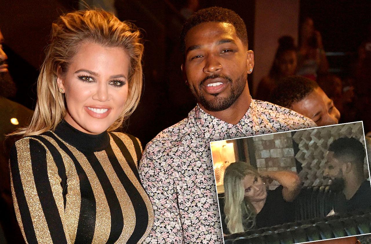 Khloe Kardashian Tristan Thompson Lunch Date