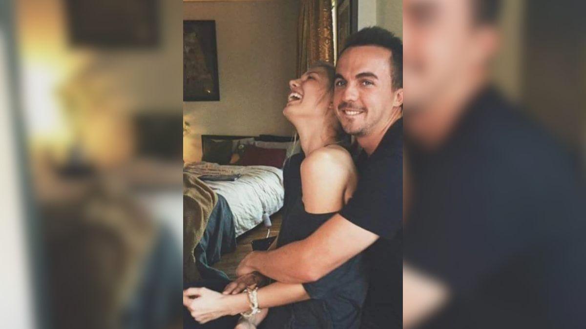 A photo of Paige Price and Frankie Muniz