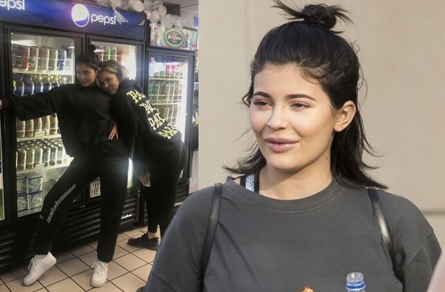 Pregnant Kylie Jenner Shows Off Baby Bump In Loose Hoodie