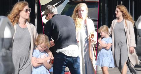 Amy Adams Pregnant Baby Bump Photos