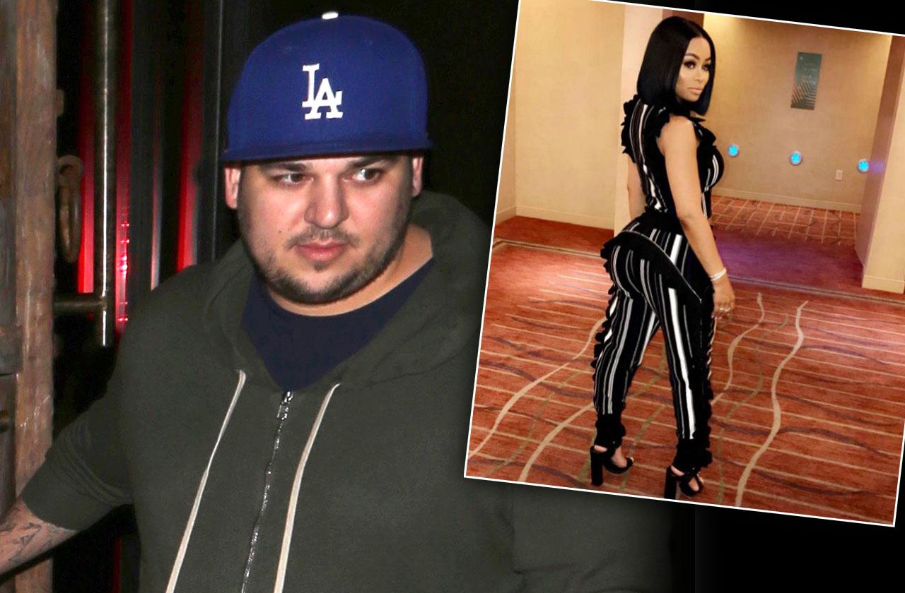 Rob Kardashian Blac Chyna Split Rock Bottom