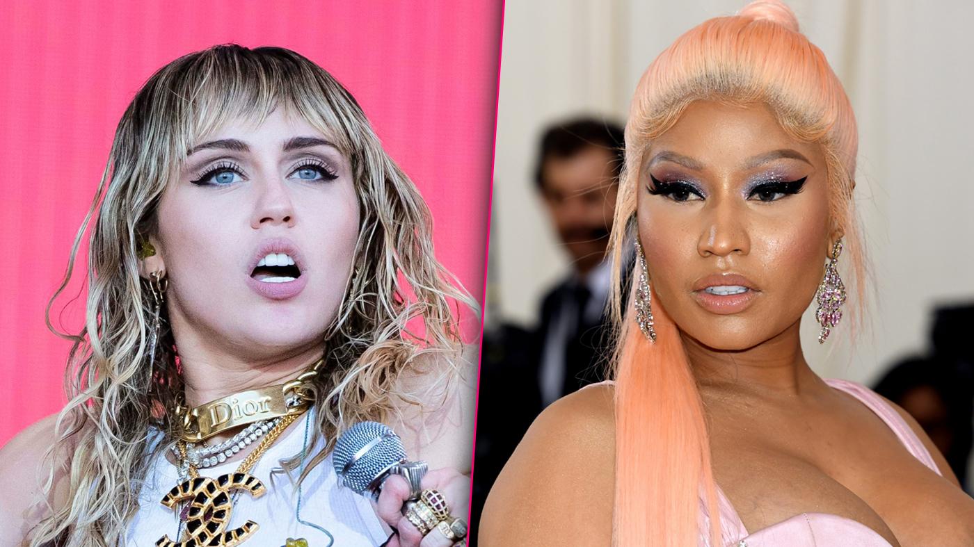 Miley Cyrus and Nicki Minaj Split Nastiest Celebrity Feuds Of 2019 Exposed