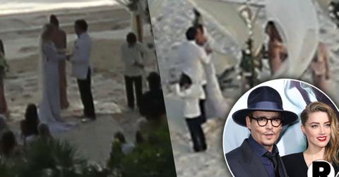 Johnny Depp Wedding Photos