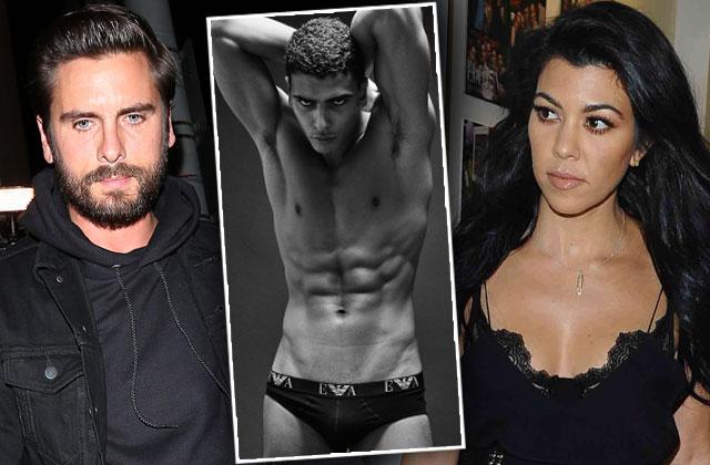 Kourtney Kardashian Scott Disick Dating Model Jealous