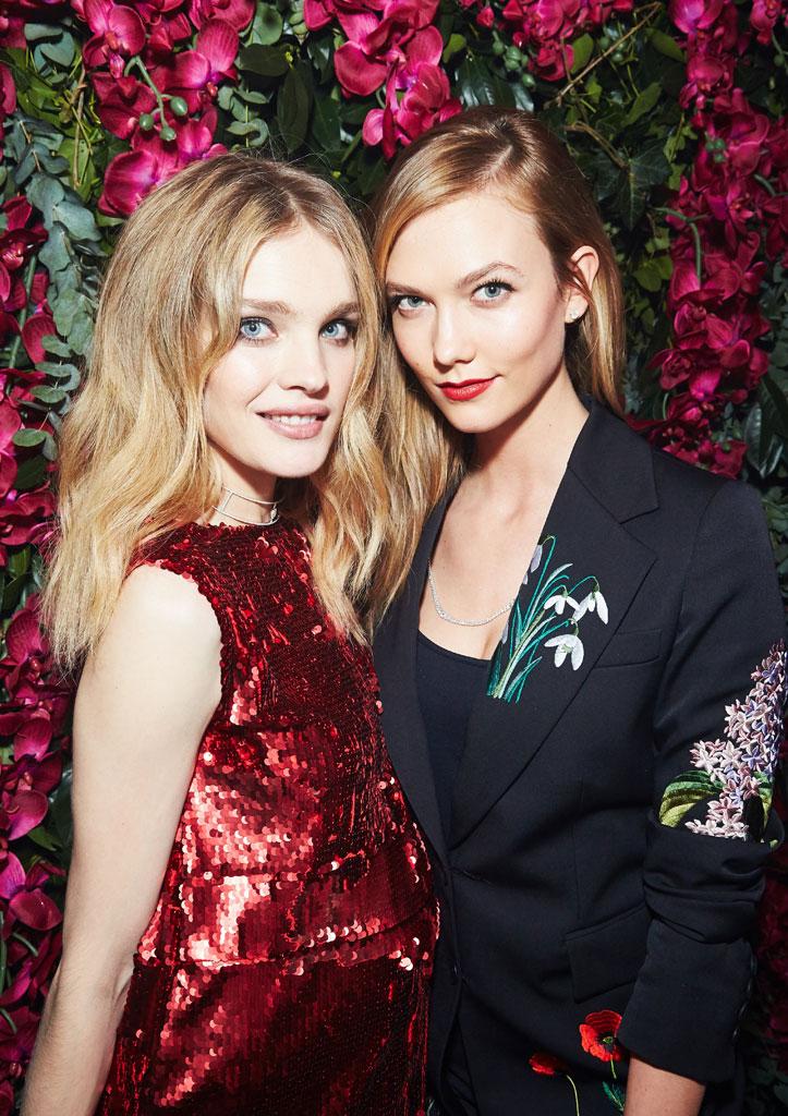 //Natalia Vodianova and Karlie Kloss co host the Naked Heart Foundations Fabulous Fund Fair in London sponsored by euphoria Calvin Klein