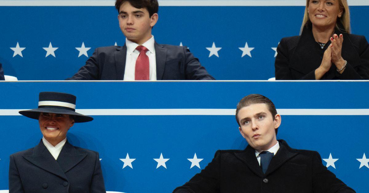 Photo of Melania Trump, Barron Trump