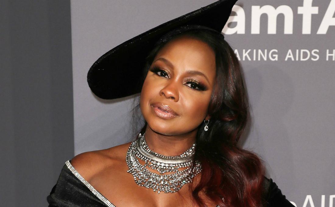 Phaedra Parks at the amfAR Gala in New York.