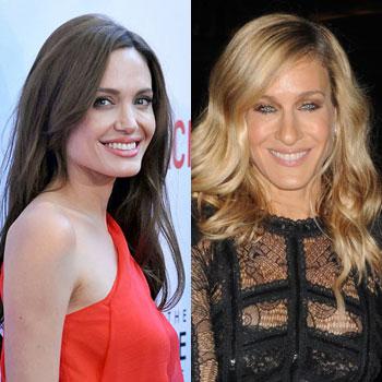 Angelina Jolie & Sarah Jessica Parker - Hollywood’s Top Paid Actresses