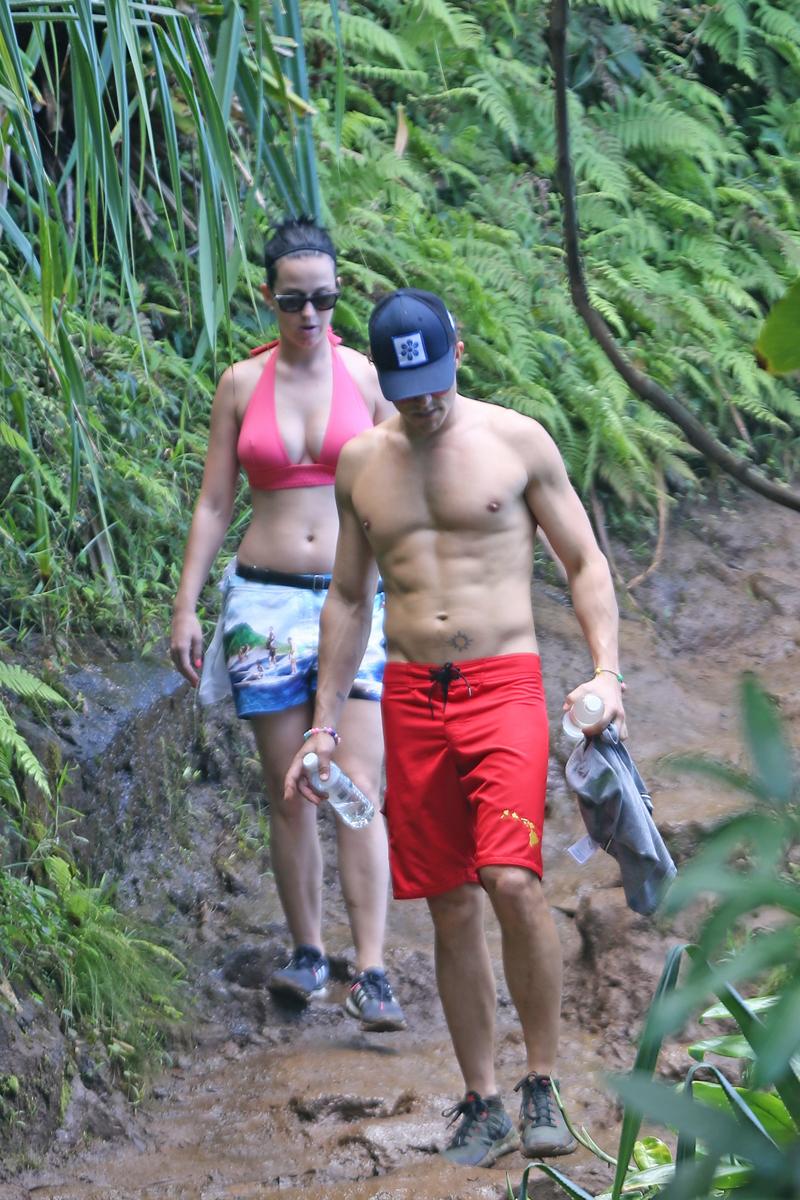 Katy Perry Orlando Bloom Hawaii