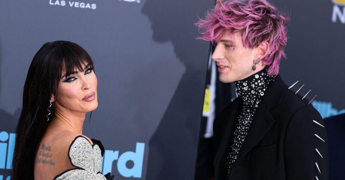 Picture of machine gun kelly and Megan Fox