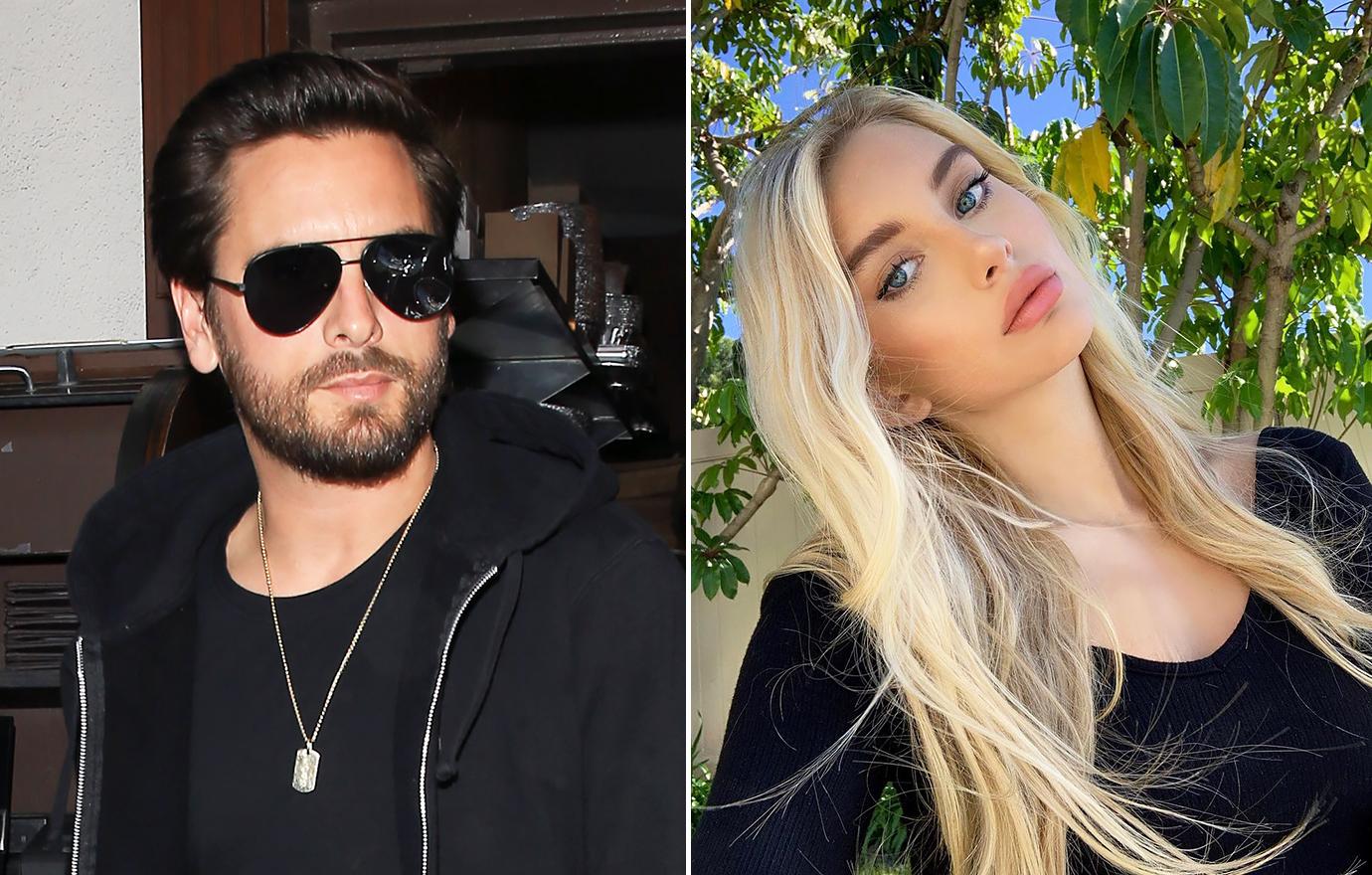 scott disick  parties with  year old influencer elizabeth lindley kourtney kardashian travis barker engagement r