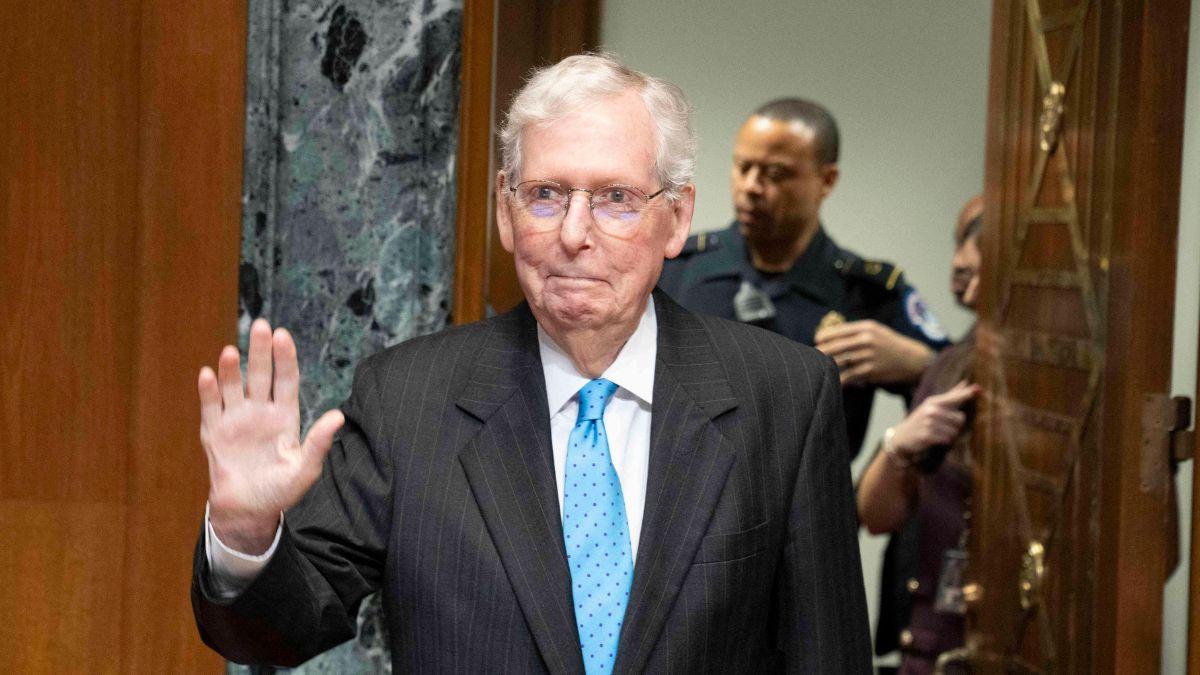Mitch McConnell is 84 years old.