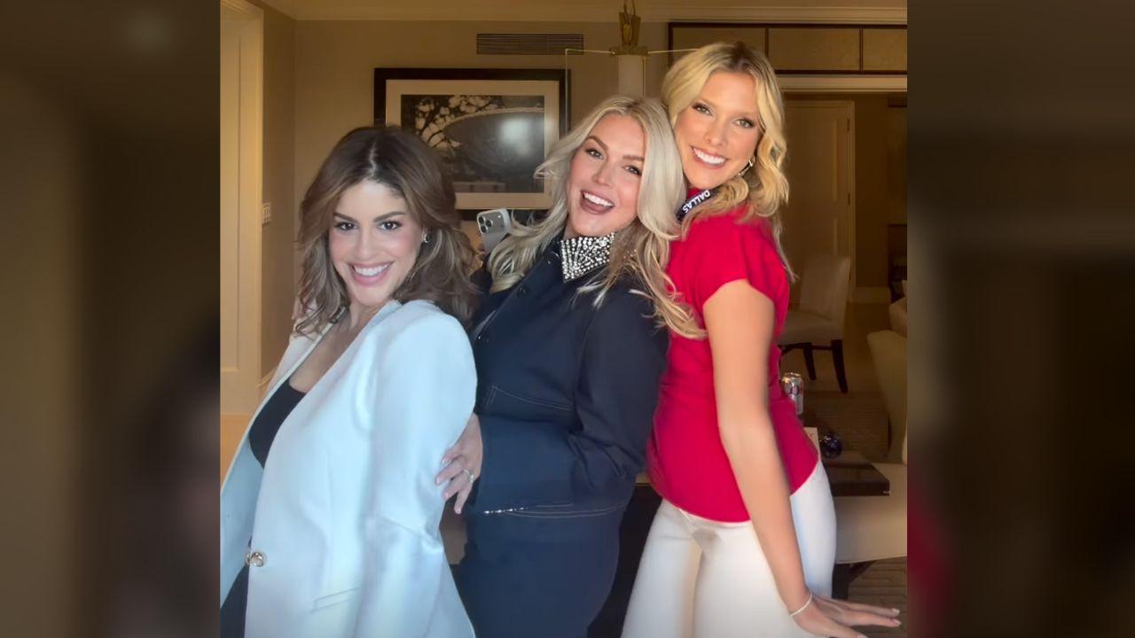 Photo of Brittany Danielle, Karoline Leavitt, and Kieghan Nangle