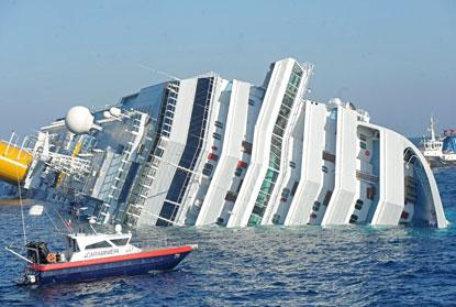 //cruise ship capsized