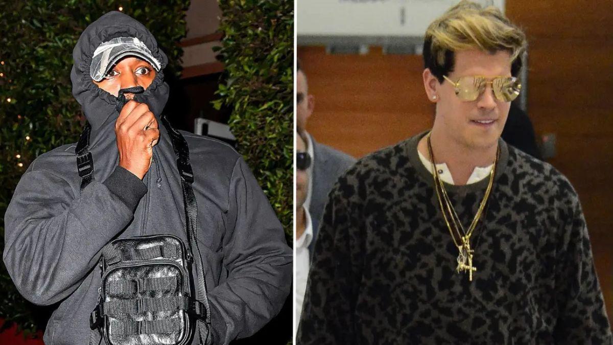 Kanye West and Milo Yiannopoulos