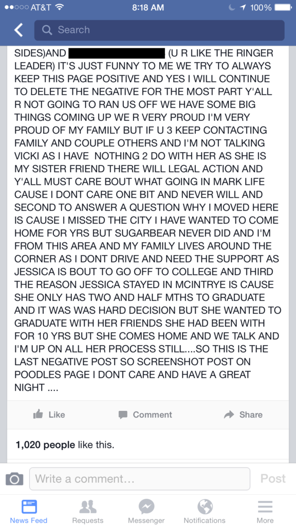 mama june facebook parent rant  x