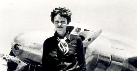 //amelia earhart plant pacific her fate pp