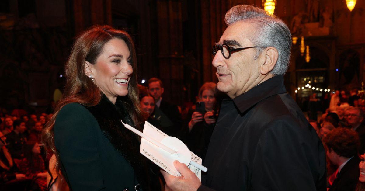 Photo of Kate Middleton and Eugene Levy