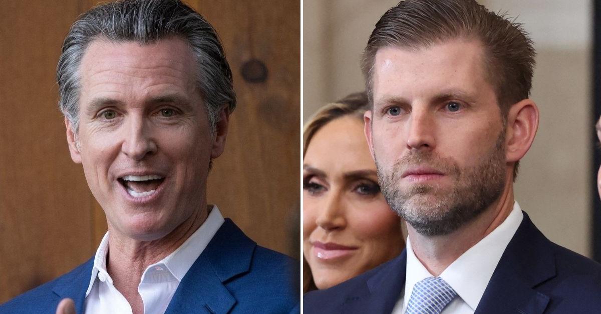 Eric Trump Brutally Trolled by Gavin Newsom After The Don's Son Bragged About Prez's Latest Business Move? — MARKET — ERYU PROJECT