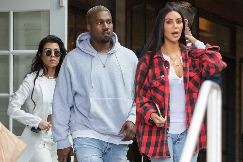 Kim Kardashian Kanye West Divorce Rumors Lunch