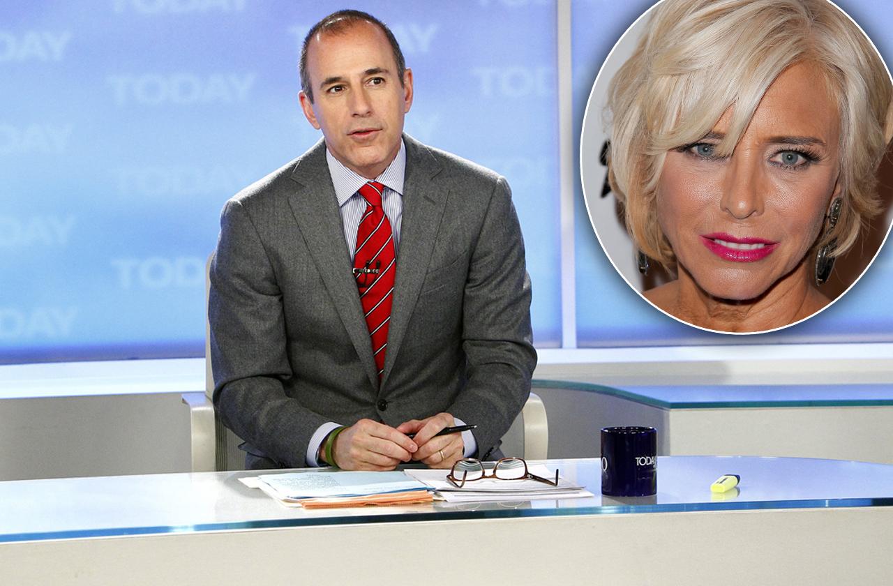 //matt lauer cheating scandal first wife caught unfaithful leggy blonde today correspondent pp