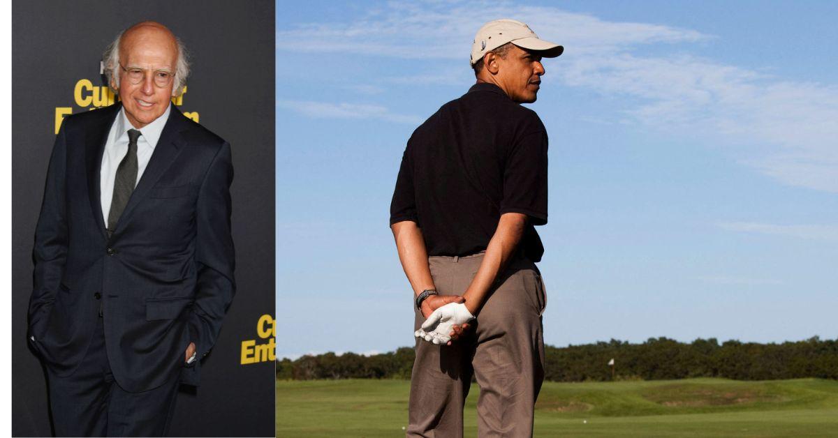 george clooney larry david battle barack obama hollywood buzz