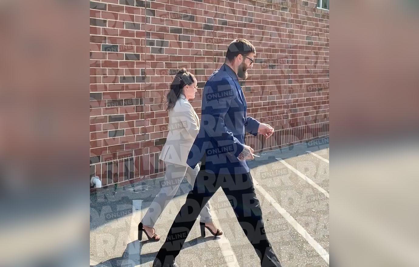 Jenelle and David seeing Kaiser for his birthday