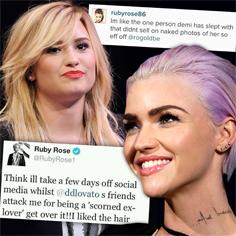 //ruby rose demi lovato lesbian hook up sq