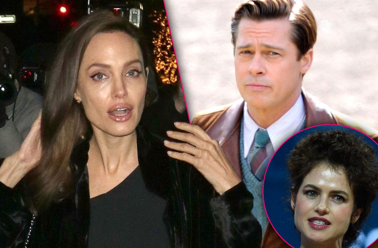 //angelina jolie furious brad pitt new girlfriend neri oxman custody battle pp