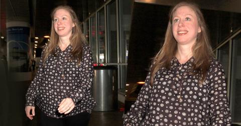 Chelsea Clinton Pregnant No Makeup