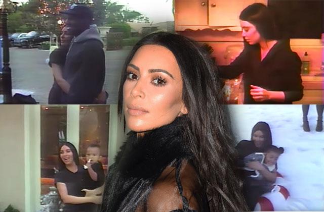 //kim kardashian social media return home video app kanye west pp