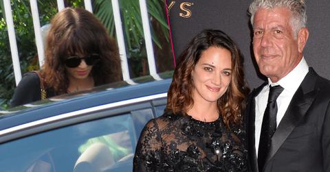Asia Argento Leaves Rome For Anthony Bourdain Funeral