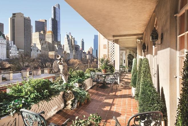 //joan rivers apartment new york penthouse for sale  million