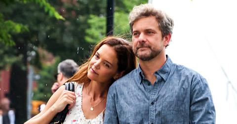 photo of Katie Holmes and Joshua Jackson