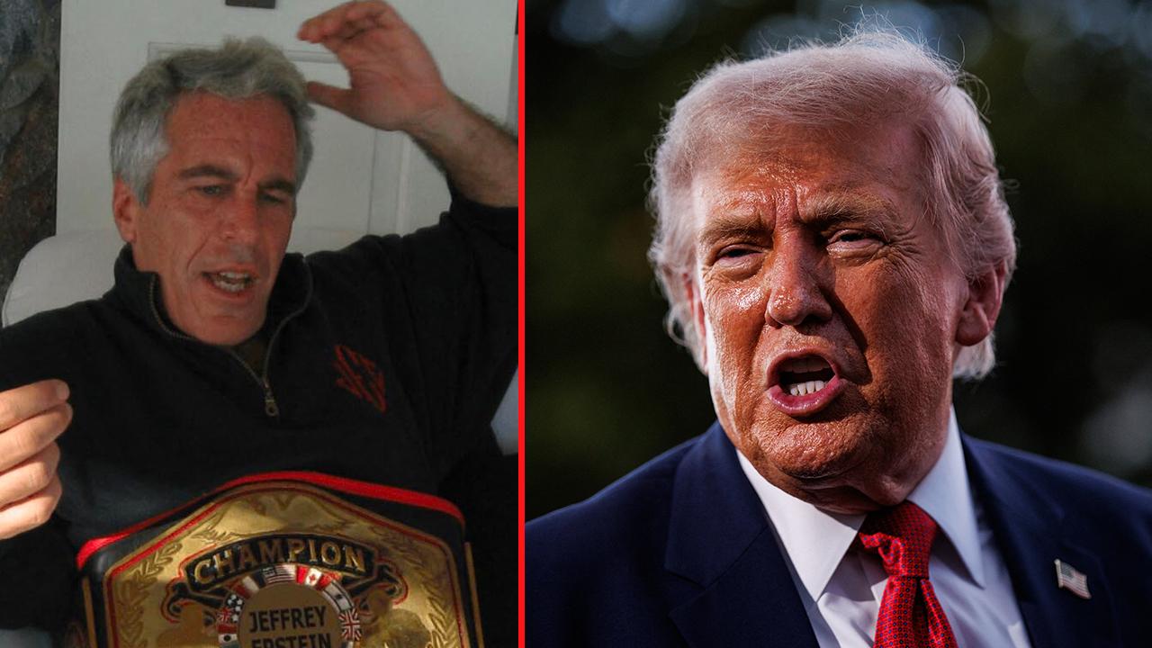 Photo of Donald Trump, Jeffrey Epstein
