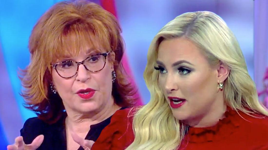 Meghan McCain Fight Joy Behar The View pp