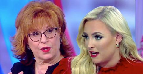 Meghan McCain Fight Joy Behar The View pp