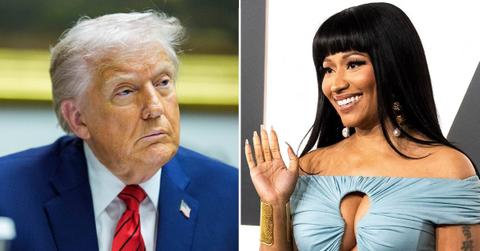 picture of Donald Trump and Nicki Minaj