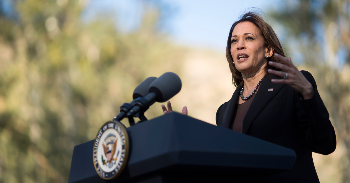 Kamala Harris Under Fire For Laughing About Ukrainian Refugees