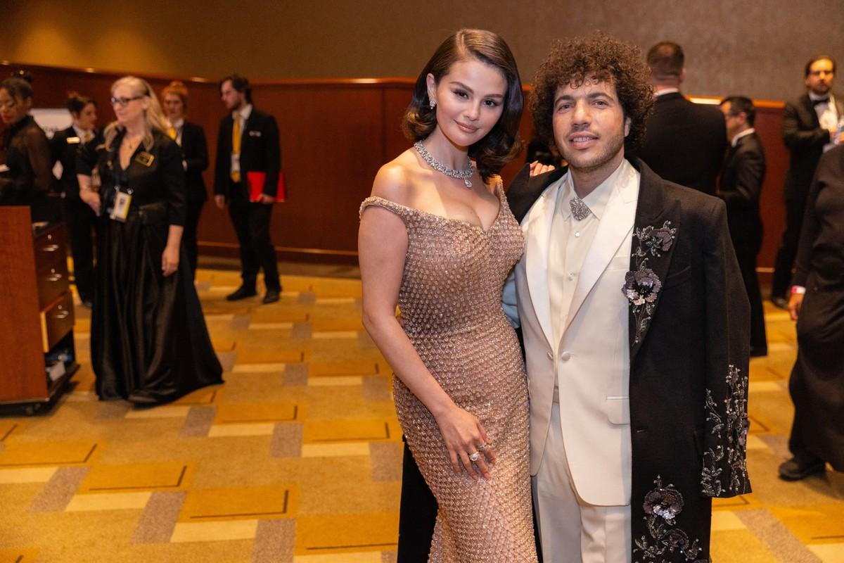 Selena Gomez is supporting husband Benny Blanco's new self-help book, 'F*ck Failure.'