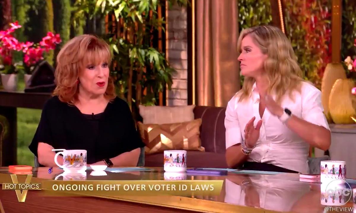 'The View' co-hosts conceded there had been smaller level issues with voter fraud in the past.