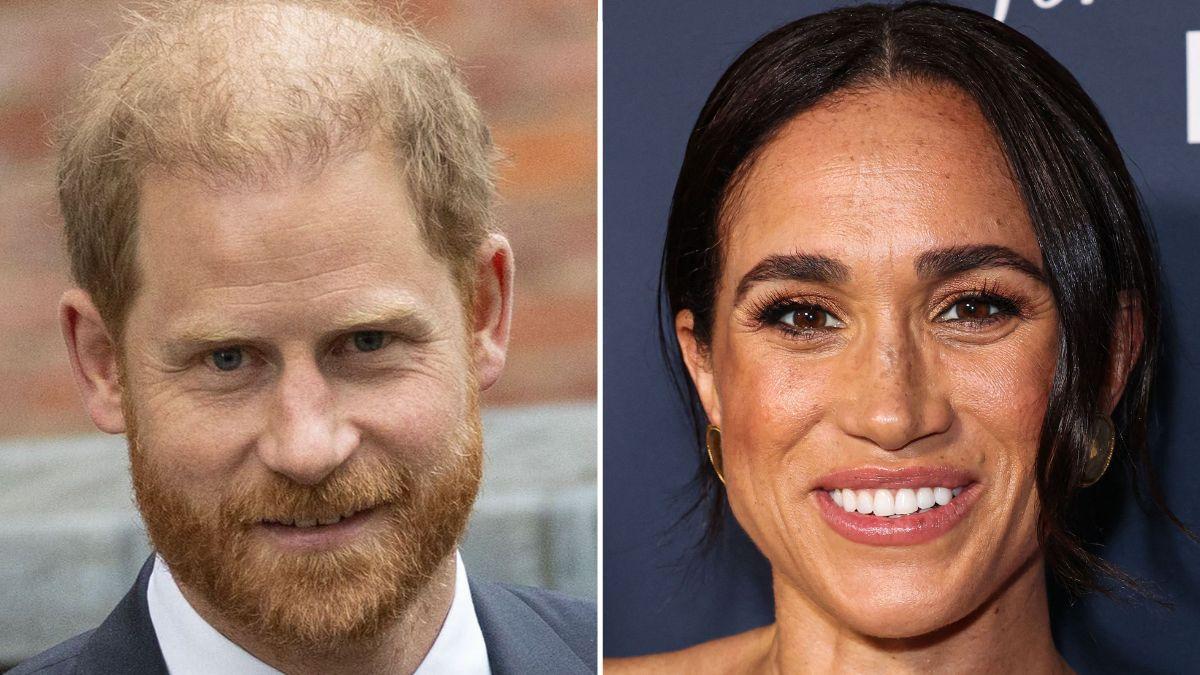 picture of Prince Harry and Meghan Markle
