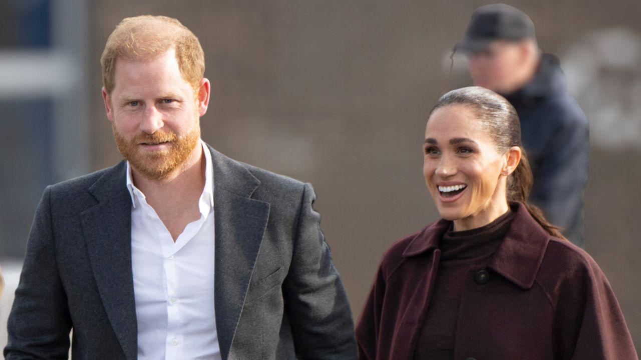 Photo of Prince Harry and Meghan Markle