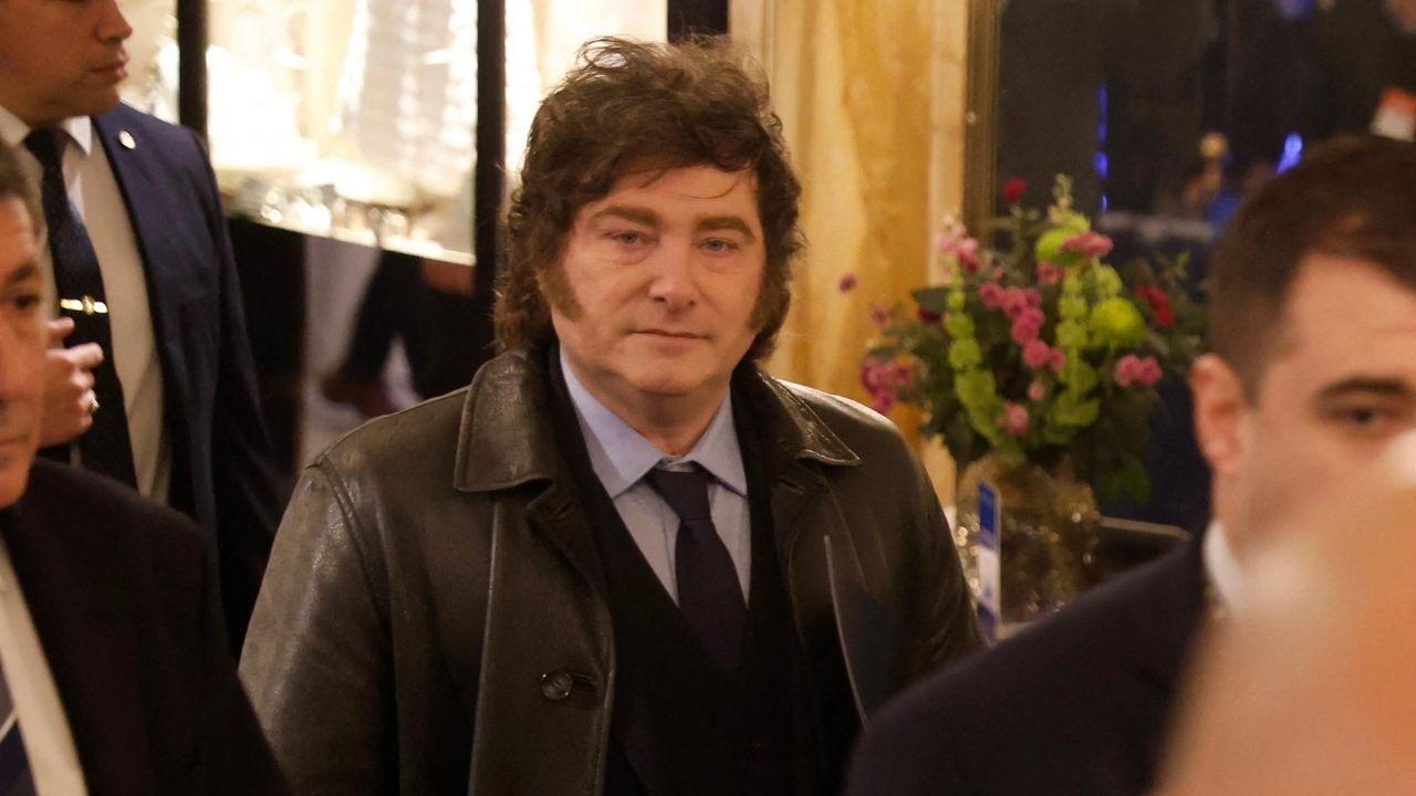 Photo of Argentine President Javier Milei