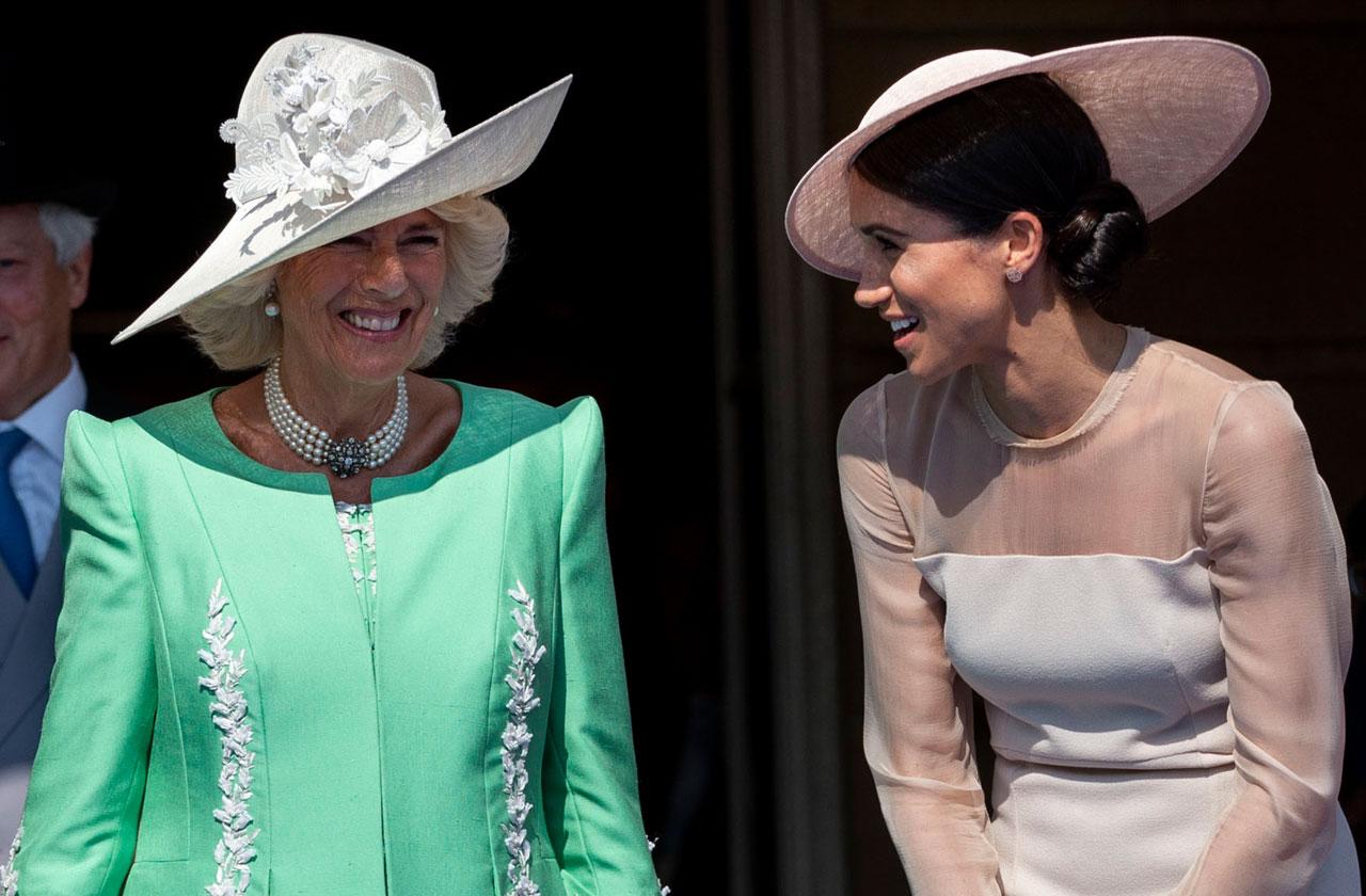 //camilla comments on meghan markle father drama before royal wedding pp