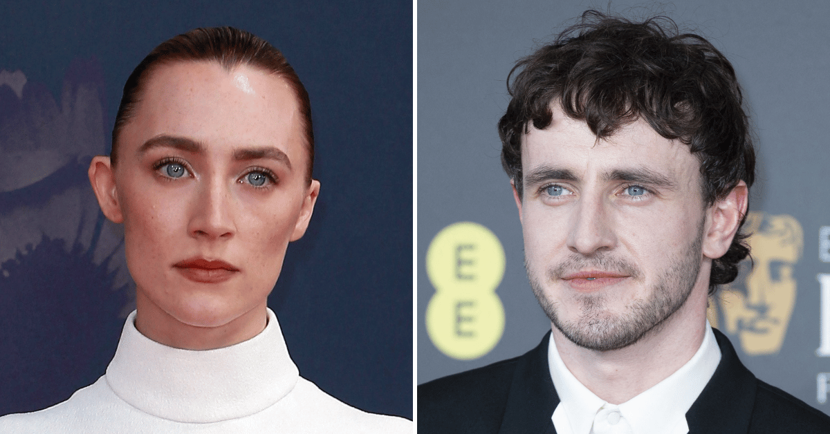 Composite photo of Saoirse Ronan, Paul Mescal