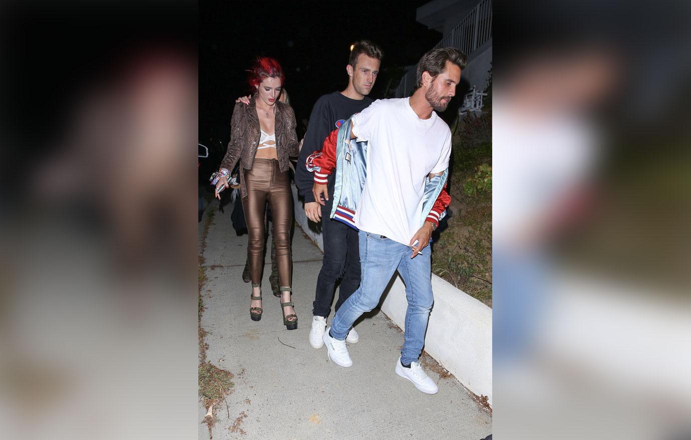 Scott disick bella thorne party la