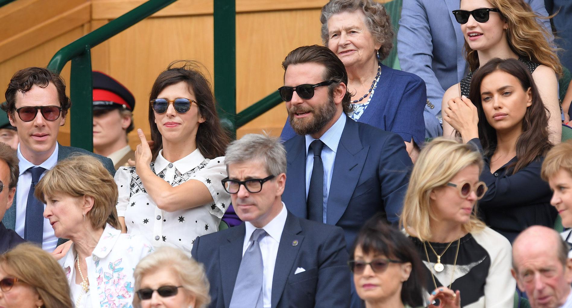 Bradley Cooper Irina Shayk Wimbledon Fight