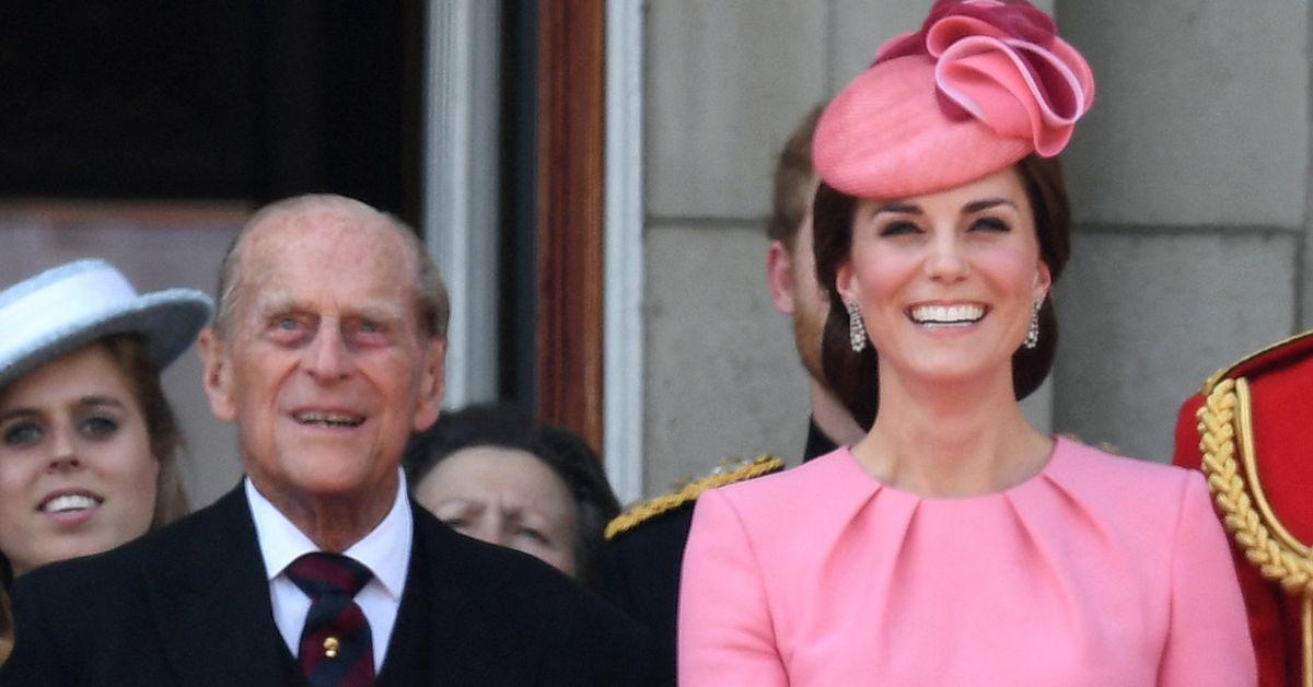 Photo of Prince Philip and Kate Middleton